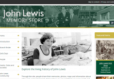 John Lewis Memory Store