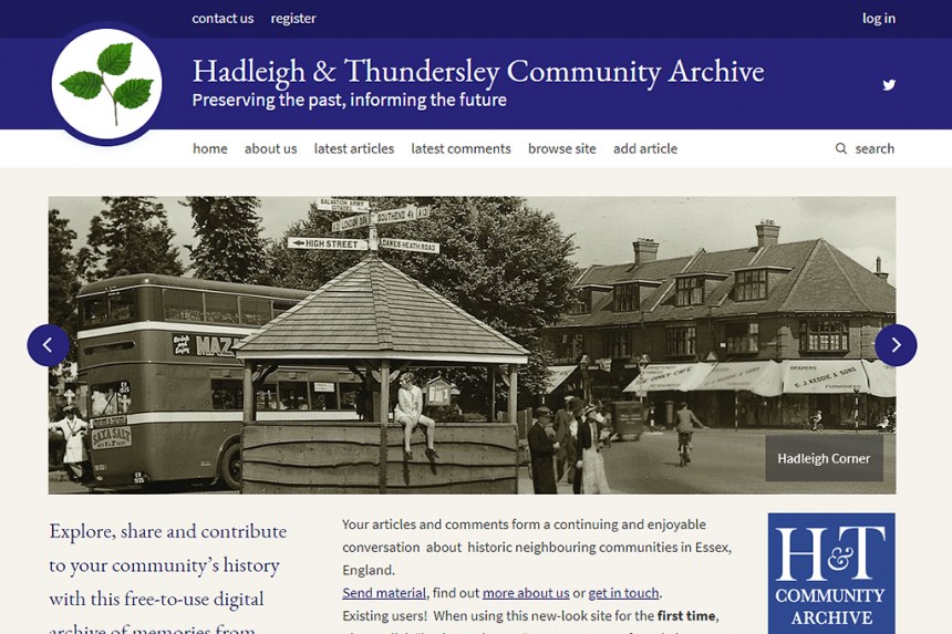 Hadleigh & Thundersley Community Archive