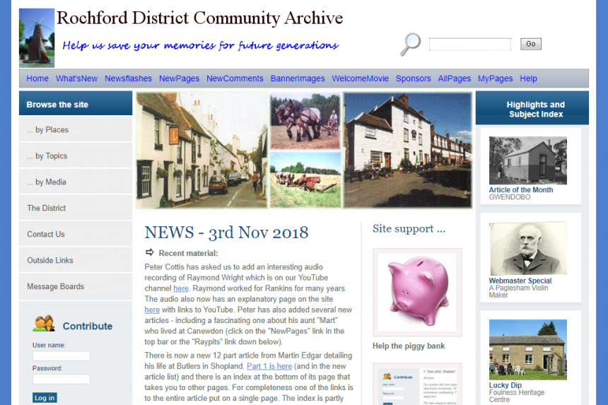 Rochford District Community Archive
